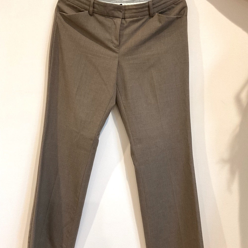 Elegant Tan Women's Trousers